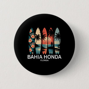 Badge Rond 5 Cm Parc d'État de Hia Honda Floride Surfboard Surf Ré