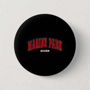 Badge Rond 5 Cm Parc marin de Brooklyn Souvenir Amant fier Parc ma