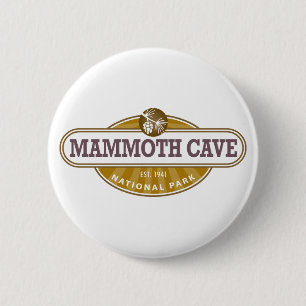 Badge Rond 5 Cm Parc national de caverne gigantesque