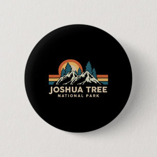 Badge Rond 5 Cm Parc national de Joshua Tree Souvenir Randonnée Ex