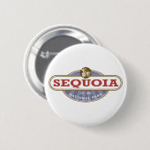 Badge Rond 5 Cm Parc national de Sequoia (Devant & derrière)