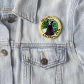 Badge Rond 5 Cm Parc national de séquoia (En situation)