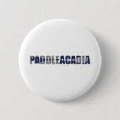 Badge Rond 5 Cm Parc national Paddle Acadia Kayaking Maine (Devant)
