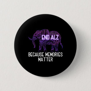 Badge Rond 5 Cm Parce que Souvenirs problème éléphant Heimer