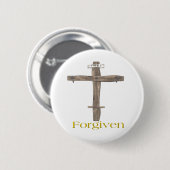 Badge Rond 5 Cm Pardonné (Devant & derrière)