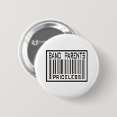 Badge Rond 5 Cm Parent de bande inestimable (Devant & derrière)