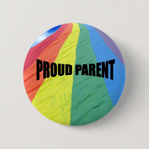 Badge Rond 5 Cm Parent fier