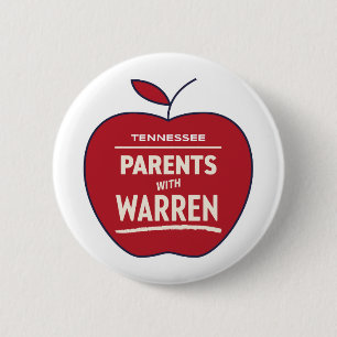Badge Rond 5 Cm Parents du Tennessee avec Elizabeth Warren
