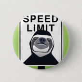 Badge Rond 5 Cm Paresse (Devant)