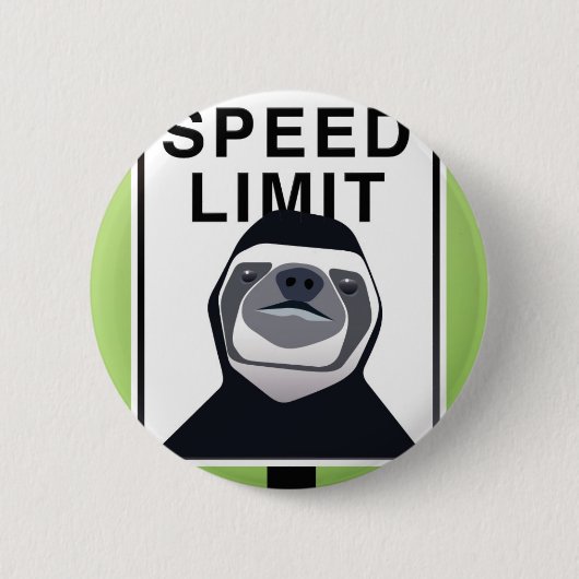 Badge Rond 5 Cm Paresse (Devant)