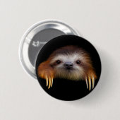 Badge Rond 5 Cm Paresse de bébé (Devant & derrière)