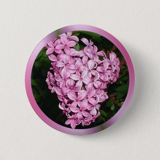 Badge Rond 5 Cm Parfum des lilas (Devant)