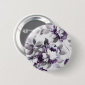 Badge Rond 5 Cm Parfum des roses de prune (Devant & derrière)