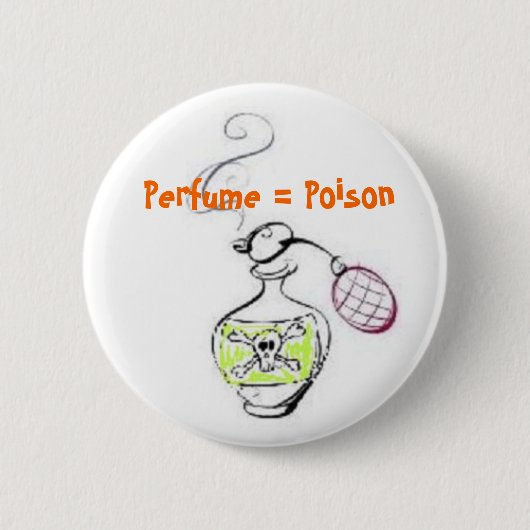 Badge Rond 5 Cm Parfum = poison (Devant)
