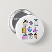 Badge Rond 5 Cm Parfums Art (Devant & derrière)