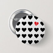 Badge Rond 5 Cm paria d'amour (Devant & derrière)