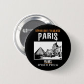 Badge Rond 5 Cm Paris (Devant & derrière)