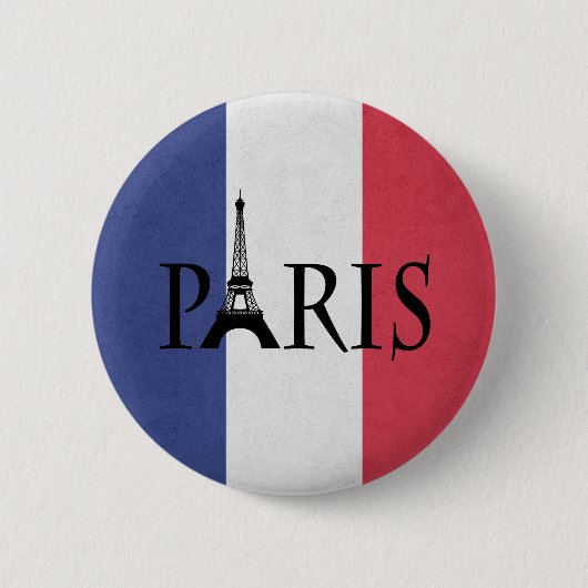 Badge Rond 5 Cm Paris (Devant)