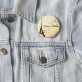 Badge Rond 5 Cm Paris dans l'amour - Tour Eiffel (En situation)