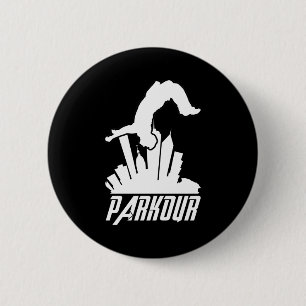Badge Rond 5 Cm Parkour Freerunner Parkour Runner