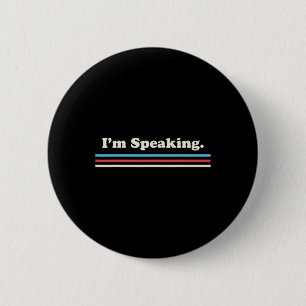 Badge Rond 5 Cm Parler Kamala Harris Biden
