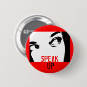 Badge Rond 5 Cm Parlez (Devant & derrière)