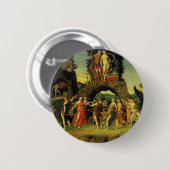 Badge Rond 5 Cm Parnassus, Mars et Vénus par Andrea Mantegna (Devant & derrière)