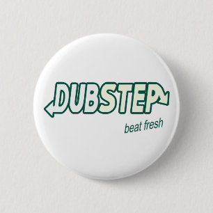 Badge Rond 5 Cm Parodie fraîche de battement de DUBSTEP