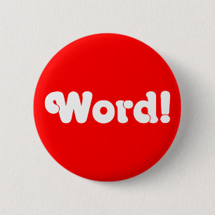 Badge Rond 5 Cm Parole !