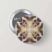 Badge Rond 5 Cm Part du lion (Devant & derrière)