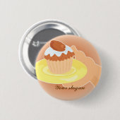 Badge Rond 5 Cm partage/charité concept-1 (Devant & derrière)