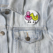 Badge Rond 5 Cm Partager l'amour ensemble (En situation)