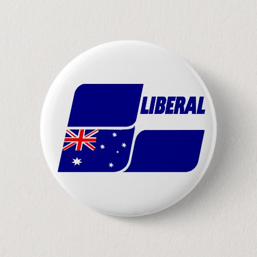 Badge Rond 5 Cm Parti libéral de l'Australie 2013 (Devant)