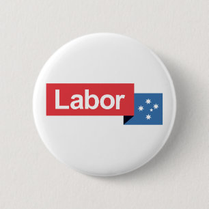 Badge Rond 5 Cm Parti travailliste Australie