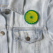 BADGE ROND 5 CM PARTI VERT (En situation)