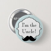 Badge Rond 5 Cm Partie de baby shower faite sur commande je suis (Devant & derrière)