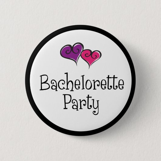 Badge Rond 5 Cm partie de bachelorette (Devant)