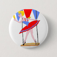 Partie de cirque d'artiste de trapèze de cirque
