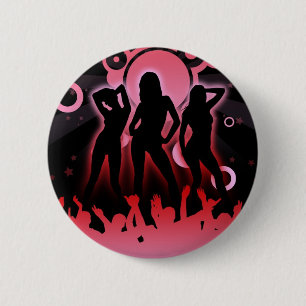 BADGE ROND 5 CM PARTIE DE DISCO