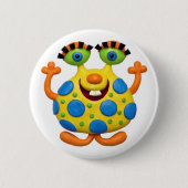 Badge Rond 5 Cm Partie de monstre (Devant)