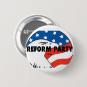 Badge Rond 5 Cm Partie Eagle 2 de réforme (Devant & derrière)