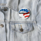 Badge Rond 5 Cm Partie Eagle 2 de réforme (En situation)