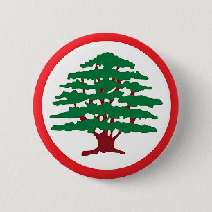 Badge Rond 5 Cm Partie libanaise de forces