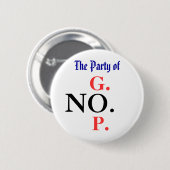 Badge Rond 5 Cm Partie sans (Devant & derrière)