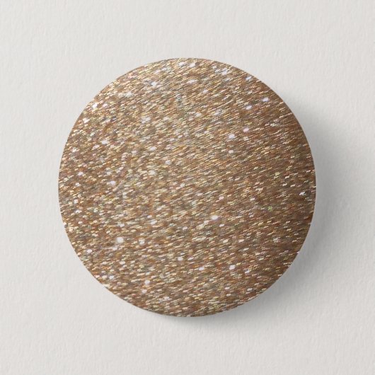Badge Rond 5 Cm Parties scintillant d'or Glamor Party Festive Lumi (Devant)