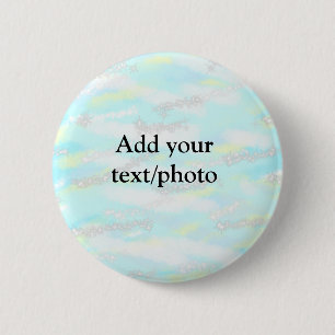 Badge Rond 5 Cm Parties scintillant pastel simple coloré ajouter v