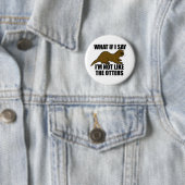 Badge Rond 5 Cm Pas comme les loutres (En situation)