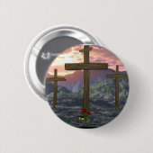 Badge Rond 5 Cm Pas d'amour plus grand (Devant & derrière)