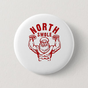 Badge Rond 5 Cm Pas d'ascenseur Pas de cadeaux North Swole Washed
