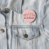 Badge Rond 5 Cm pas de Bourree (En situation)